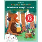 Bebe invata, Ascult si descopar, Primele mele povesti cu sunete, Carte cu pictograme si sunete, Litera