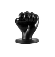 Dildo Anal Fist, PVC, Negru, 16.5 cm