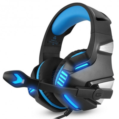 Casti gaming Hunterspider V3 3,5 mm, cu microfon, LED, pentru PC PS4 Xbox one foto