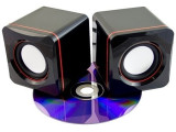 Mini sistem audio stereo pentru Calculator, Laptop, iPod, Mp3, Mp4,Tel. Mobil, Etc.