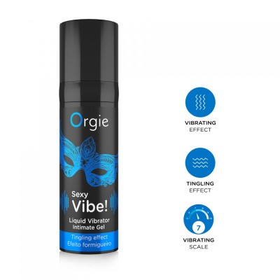 Gel Orgie Liquid Vibrator 15ml foto