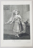 FILLE DE CHIO , ISLE DE L &#039;ARCHIPEL , TANARA DIN CHIOS , GRAVURA , 1714