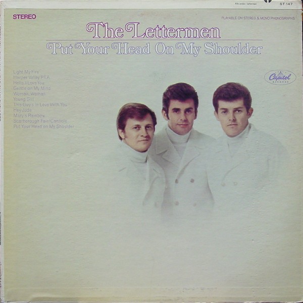 Vinil The Lettermen &ndash; Put Your Head On My Shoulder (VG)