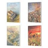 Pachet 4 volume ilustrate: Cetati, castele si alte fortificatii din Romania (volumele 1, 2), Dacia si De la Vlad Tepes la Dracula Vampirul - Radu Olte