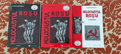 HOLOCAUSTUL ROSU VOL 1 SI 2 + ADDENDA , FLORIN MATRESCU, CARTILE SUNT CA NOI foto