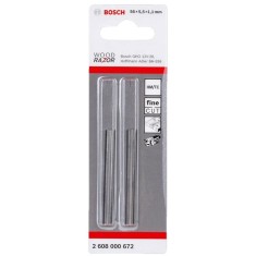 Bosch 2608000672 - Cutit pentru rindea 56 mm 2 bucati GHO 12V-20