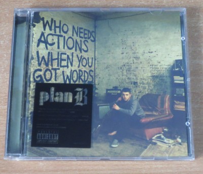 Plan B - Who Needs Actions When You Got Words CD (2006) foto