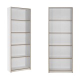 Biblioteca Adore Modern, 5 rafturi, 64 x 182 x 26 cm