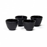 Set 4 Cupe din fonta pentru ceai, 65ml 4