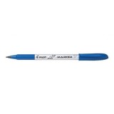Marker permanent pentru CD DVD Pilot Begreen 0.6 mm varf rotund albastru
