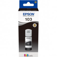 CARTUS BLACK 103 C13T00S14A 70ML ORIGINAL EPSON L3110 CISS foto