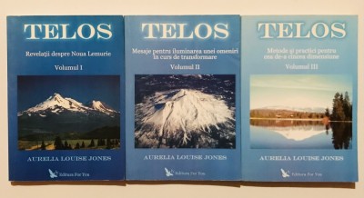 Telos, Aurelia Louise Jones, Volumul 1,2,3, ezoterism, dezvoltare personala, spiritualitate, ocultism, misticism. foto