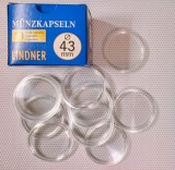 CAPSULE DIN ACRIL, INTERIOR 43 mm