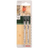 Bosch U 101 D - Set panze fierastrau pendular tija universala (U) 100 mm lemn taiere dreapta fina 2 bucati