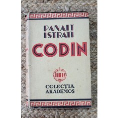 CODIN -PANAIT ISTRATI (1935 , PRIMA EDITIE )