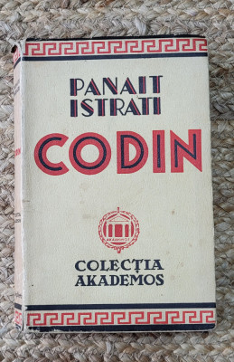 CODIN -PANAIT ISTRATI (1935 , PRIMA EDITIE ) foto