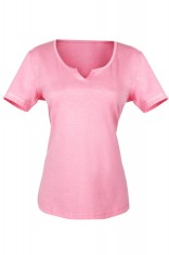 Tricou bumbac BIO Tchibo, de dama, Roz foto