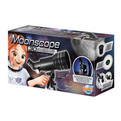 Telescop cu diametru mare, filtru lunar si trepied foto