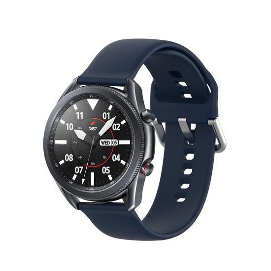 Curea Silicon Sport Samsung Galaxy Watch 3 45 mm - Tech-Protect IconBand Albastru