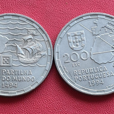 Portugalia 200 escudos 1994 Partida do Mondo