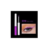 Tus de ochi colorat, Derol, Eyeliner lichid, 07 Dark Violet, 4 ml