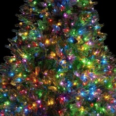 Instalatie Craciun, 15 m, 150 Led-uri ,Liniara, Multicolor, 8 jocuri de lumini, Transformator cu telecomanda, Interconectabila, Prelungitor 5 m inclus