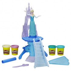 Set de joaca plastilina Elsa Enchanted Ice Palace Play Doh Frozen foto