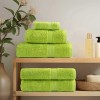 VidaXL Prosoape de spalare SOLUND 4 pcs Verde măr Bumbac 137489
