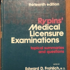 Rypins' Medical Licensure Examinations