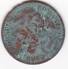 Romania 2 BANI 1879 foto