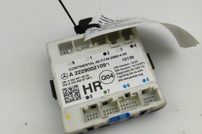 Modul de control ușă dreapta spate MERCEDES-BENZ C T-Model S205 2015 OEM: A2229002109,A2229015903,A2229028708 | 31557118 foto
