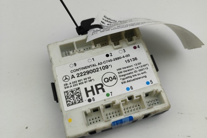 Modul de control ușă dreapta spate MERCEDES-BENZ C T-Model S205 2015 OEM: A2229002109,A2229015903,A2229028708 | 31557118