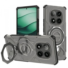 Husa pentru Xiaomi Poco X7 / Redmi Note 14 Pro 5G, Techsuit, Carbon Shield Pro, Neagra Deschisa