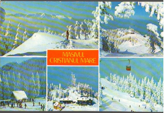CPI B14142 CARTE POSTALA - MASIVUL &quot;CRISTIANUL MARE&quot;