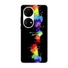 Husa compatibila cu Huawei Nova Y70 model Splash, Silicon, TPU, Viceversa, Transparent, Carcasa