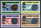 Insulele Cayman 1973 - Primele monede si bancnote, serie neuzata
