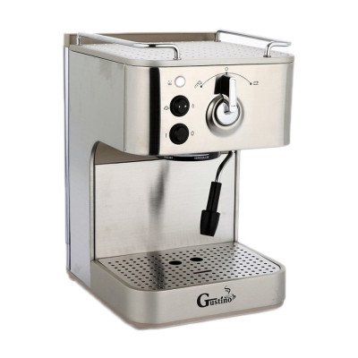 Cafetiera Gustino GS-680, 1.6 l, 1050 W, Argintiu foto