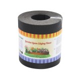 Separator gazon, plastic, negru, 15 cm x 9 m