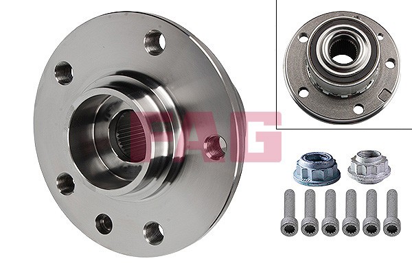 FAG 713 6106 50 Set rulment roata