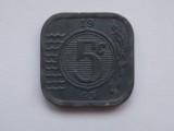 5 CENTS 1943 OLANDA