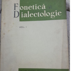 1958, Fonetica si dialectologie, Vol I, Academia Romana, CVP filologie folclor