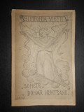 Donar Munteanu - Simfonia vietii. Sonete (1946, prima editie, cu autograf)