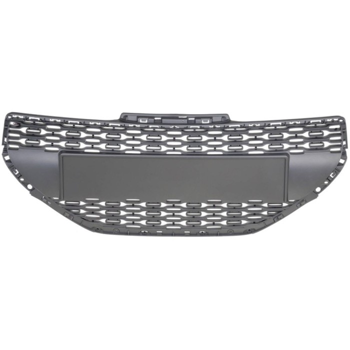Grila radiator, masca fata Peugeot 208, 04.2012-, parte montare centrala, 57B105, Aftermarket