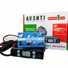 Statie Radio CB AVANTI Micro 8 Vox Autosquelch * Editie noua 2024 *