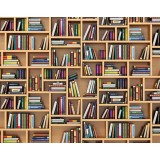 Sticker decorativ - Carti in Biblioteca