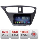 Navigatie Honda Civic 2012-2016 F-CIVIC Octa Core cu Android Radio Bluetooth Internet GPS WIFI DSP 8+128GB 4G CarStore Technology