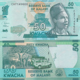 Malawi 50 Kwacha 01.01.2020 UNC