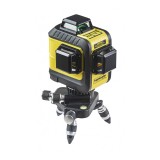 Nivela laser 3D Topmaster, Li-Ion, 635 Nm, maxim 45 C, 1.5 mm, Negru/Galben