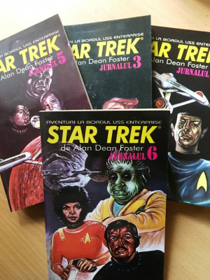 Star Trek-Alan Dean Foster-volumele 2,3,5 si 6 foto