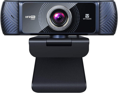 Wcam 1080P 60fps cu microfon pentru streaming, Vitade 682H Pro HD USB pentru com foto
